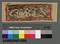 藏品(天公燈座用彩紙—桃仁鳥獸圖)的圖片